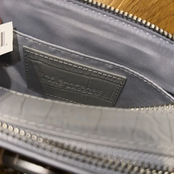 Marc Jacobs - The SnapShot Camera Leather Bag - Gray - New - Picture 15 of 17